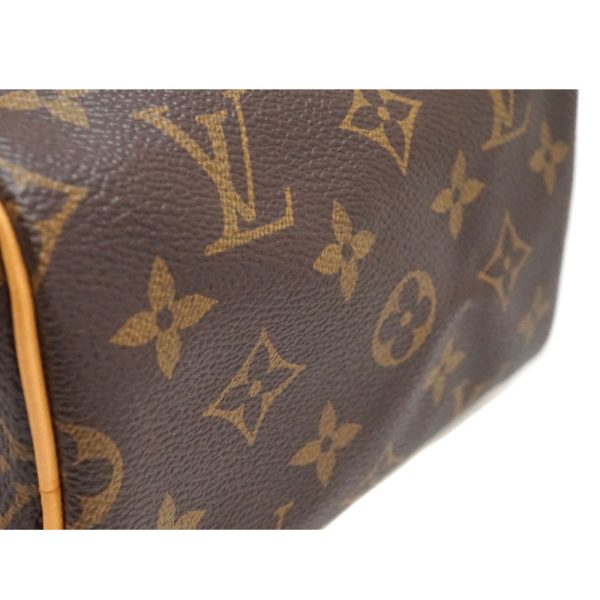 imgrc0088995718 Louis Vuitton Nano Speedy Monogram Canvas Boston Handbag Crossbody Shoulder Bag Brown