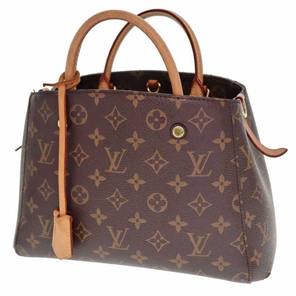 imgrc0089349640 LOUIS VUITTON Montaigne BB 2WAY Bag Monogram Canvas Brown Brand