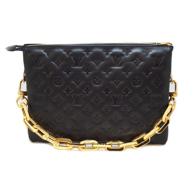 imgrc0090627047 Louis Vuitton Coussin MM Monogram Shoulder Bag Black