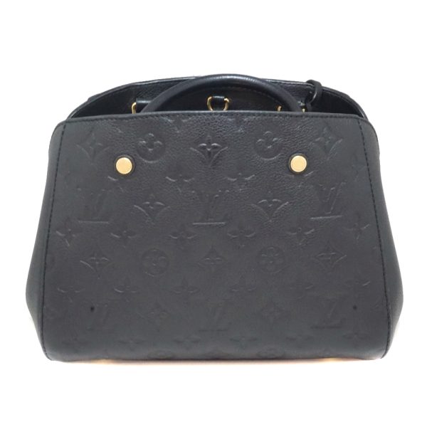 imgrc0091061136 Louis Vuitton Montaigne BB 2WAY Monogram Handbag Black