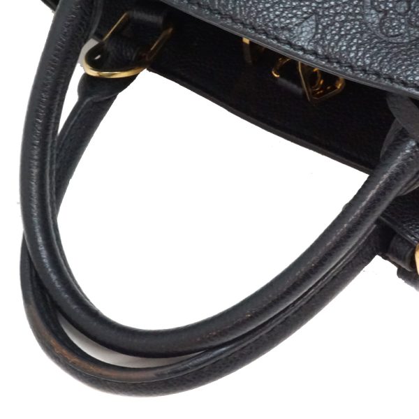 imgrc0091061140 Louis Vuitton Montaigne BB 2WAY Monogram Handbag Black