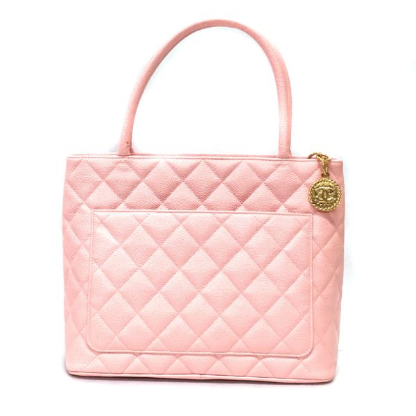 imgrc0091865338 Chanel Reprinted tote bag Caviar Skin Tote Bag Pink