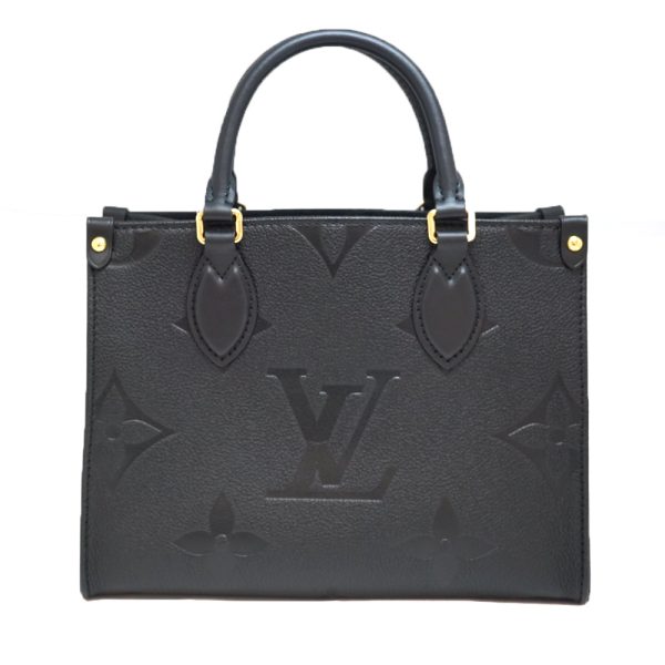 imgrc0092967568 Louis Vuitton On the Go PM Monogram Empreinte Hand Bag Black