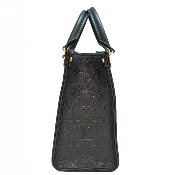 imgrc0092967569 Louis Vuitton On the Go PM Monogram Empreinte Hand Bag Black