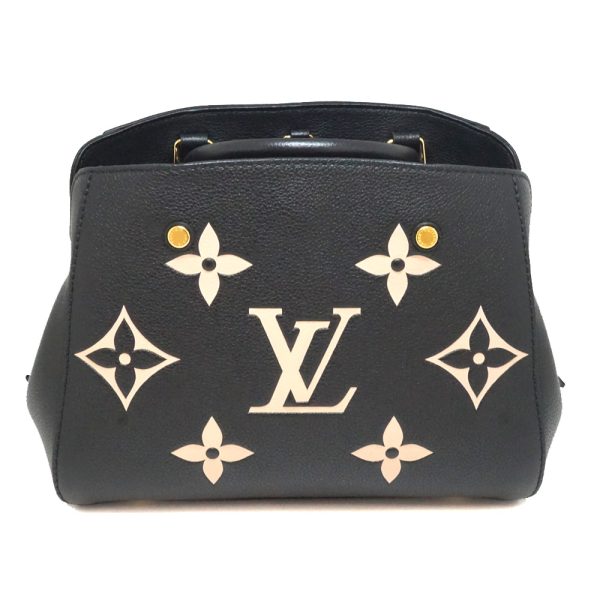 imgrc0093368267 Louis Vuitton Montaigne Monogram 2WAY Handbag Black