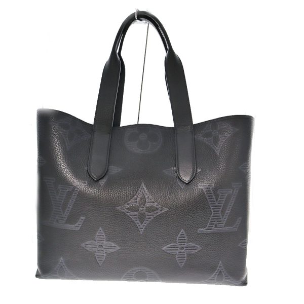 imgrc0093499986 Louis Vuitton Cava Voyage Monogram Giant Tote Bag Black