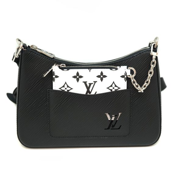 imgrc0094056013 Louis Vuitton Marel 2WAY Leather Shoulder Bag Black