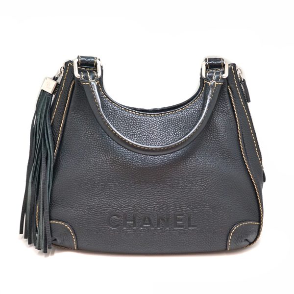 imgrc0094456095 Chanel Fringe Handbag Black