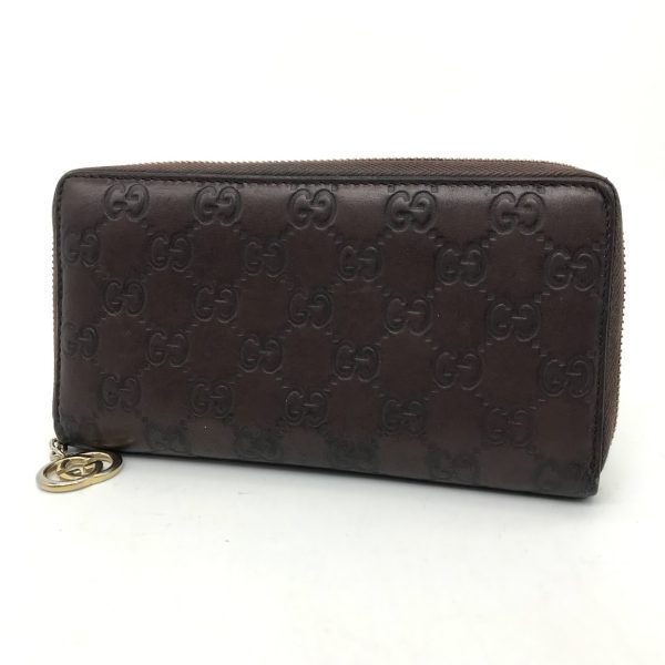 imgrc0094480679 Gucci aRound zipper long wallet Brown