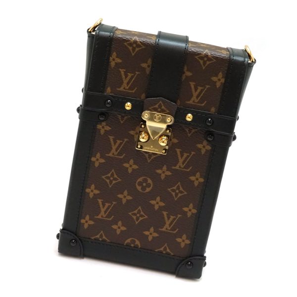 imgrc0094847624 Louis Vuitton Pochette Trunk Vertical Monogram Shoulder Bag Brown