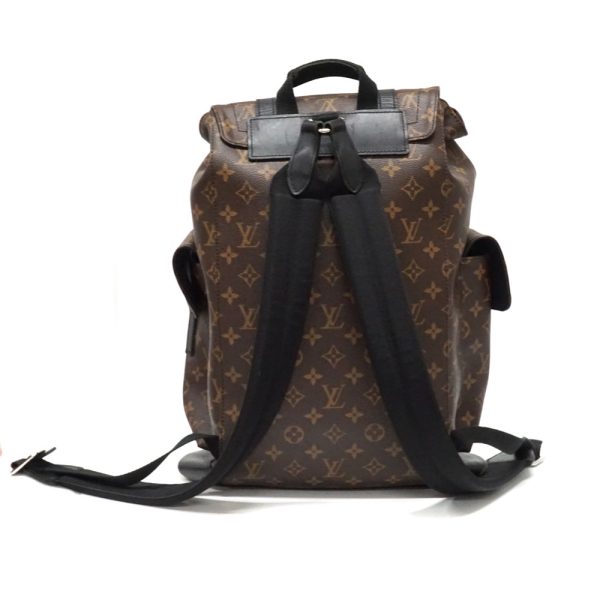 imgrc0096400517 Louis Vuitton Christopher MM Monogram Macassar Backpack Brown