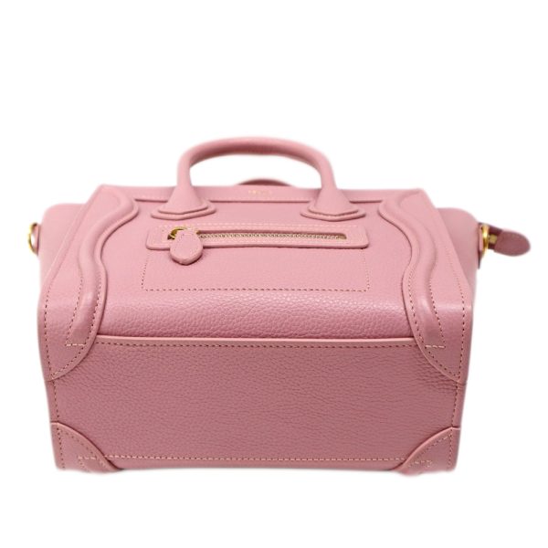 imgrc0096509863 Celine Luggage Nano Leather 2Way Bag Pink