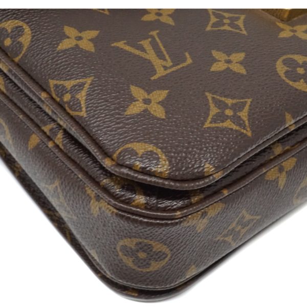 imgrc0096619465 Louis Vuitton Pochette Metis MM 2way Monogram Handbag Brown