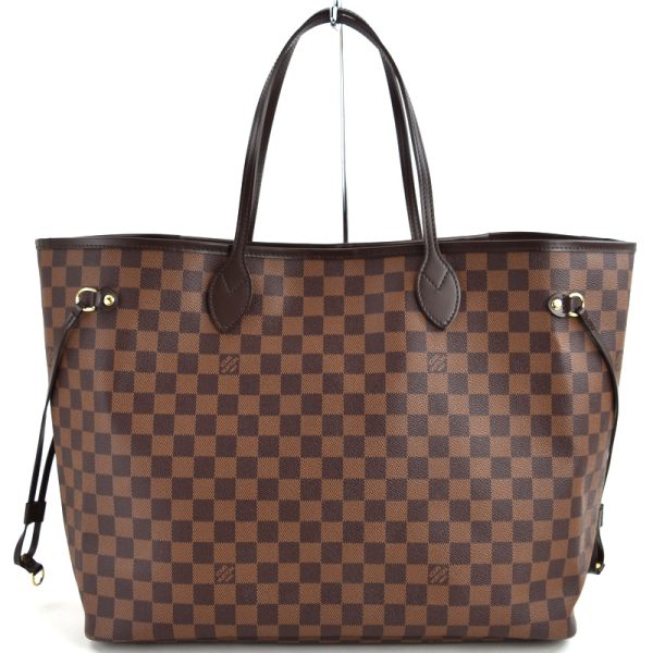 imgrc0096950430 Louis Vuitton Neverfull GM Damier Large Tote Bag Brown