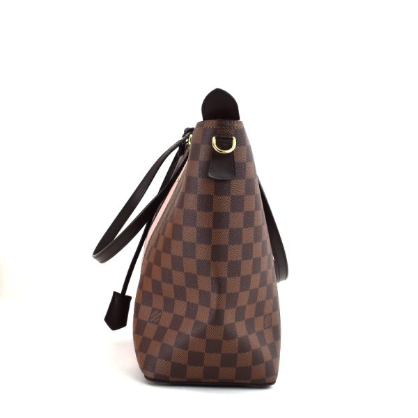 imgrc0097522127 Louis Vuitton 2 Way Tote Jersey Damier Magnolia Leather Shoulder Bag Brown