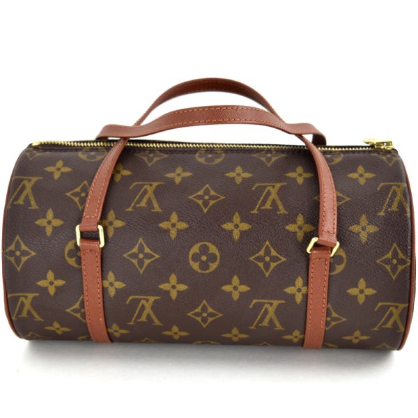 imgrc0097954408 Louis Vuitton Papillon Cylindrical Handbag Brown