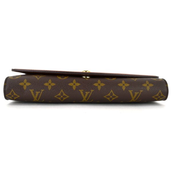 imgrc0098246914 Louis Vuitton Monogram Bordeaux 2way Shoulder Clutch Bag Brown