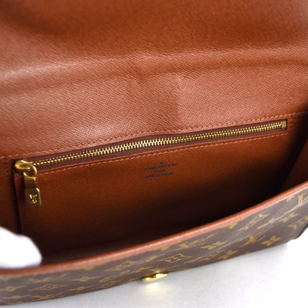 imgrc0098246926 Louis Vuitton Monogram Bordeaux 2way Shoulder Clutch Bag Brown