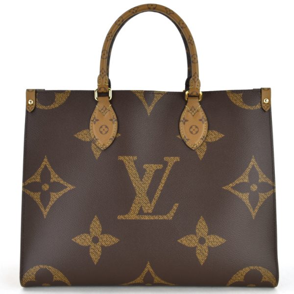 imgrc0098316023 Louis Vuitton On the Go MM Giant Monogram 2way Reverse Tote Bag