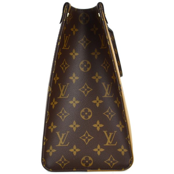 imgrc0098316029 Louis Vuitton On the Go MM Giant Monogram 2way Reverse Tote Bag