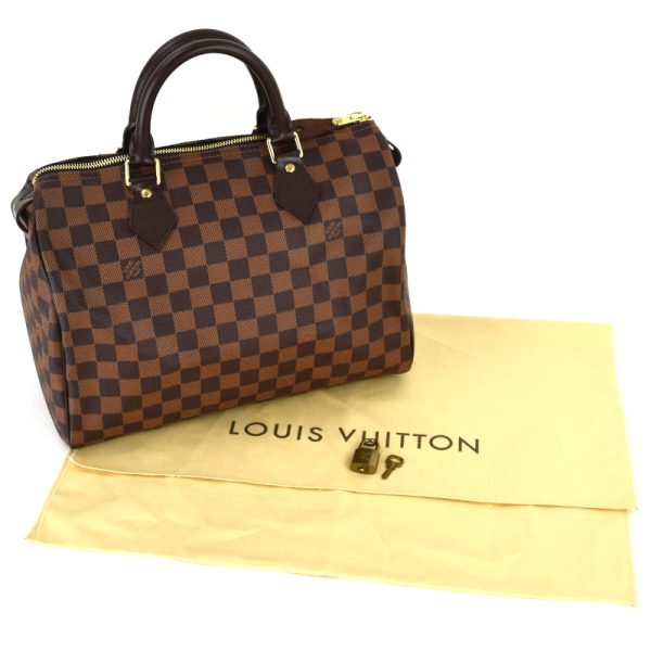 imgrc0098504948 Louis Vuitton Damier mini boston Handbag Brown