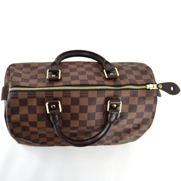 imgrc0098504960 Louis Vuitton Damier mini boston Handbag Brown