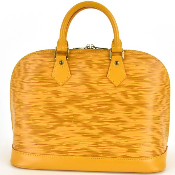 imgrc0098731069 Louis Vuitton Epi Alma Tassili Handbag Yellow