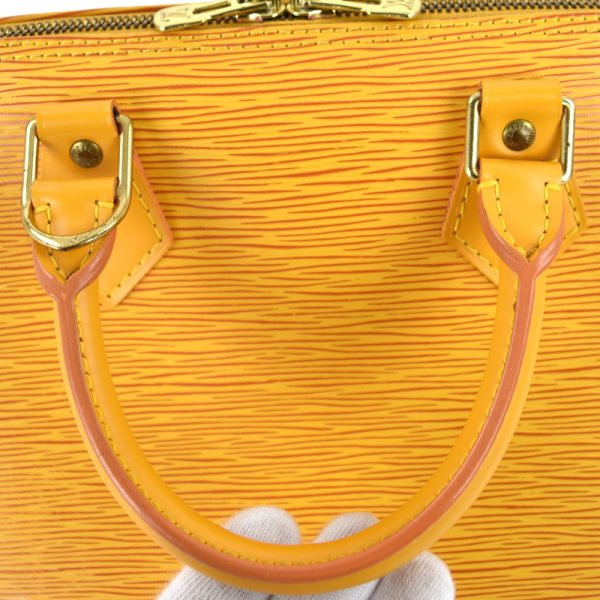 imgrc0098731074 Louis Vuitton Epi Alma Tassili Handbag Yellow