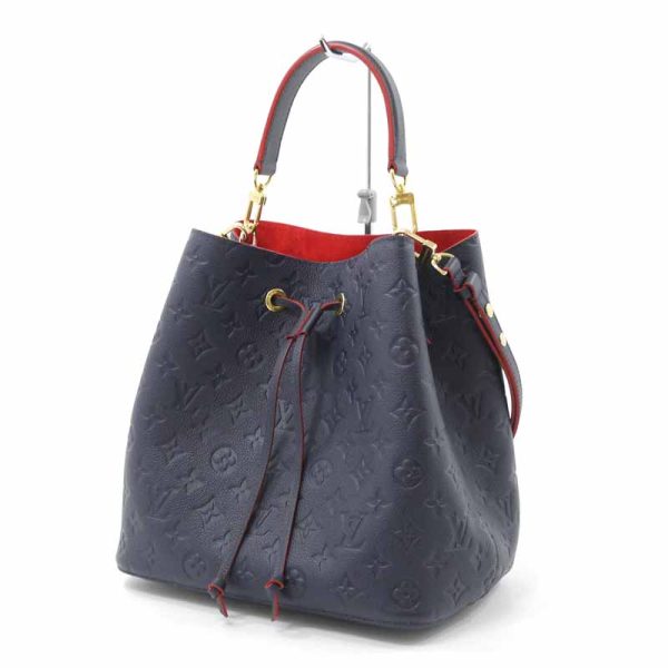 imgrc0099186206 Louis Vuitton NeoNoe Monogram Empreinte 2way Shoulder Bag Navy