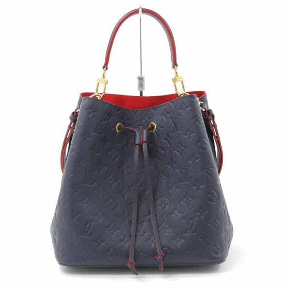 imgrc0099186207 Louis Vuitton NeoNoe Monogram Empreinte 2way Shoulder Bag Navy