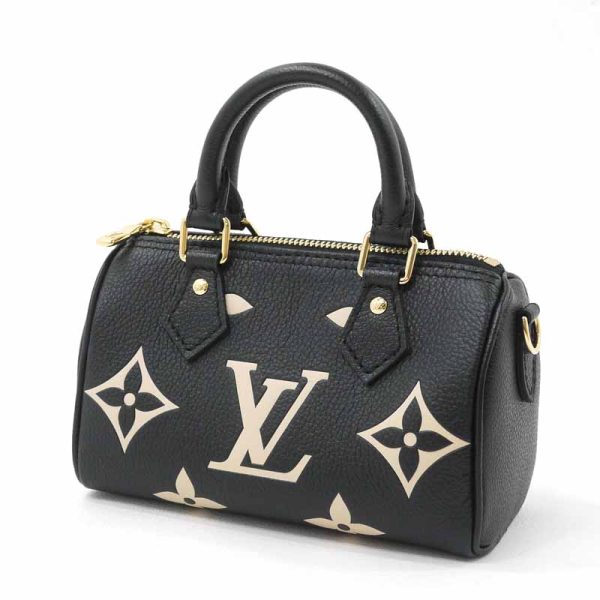 imgrc0099262627 Louis Vuitton Nano Speedy Monogram Empreinte 2way Mini Shoulder Bag Black