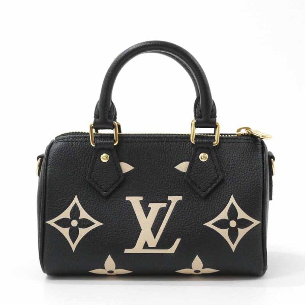 imgrc0099262629 Louis Vuitton Nano Speedy Monogram Empreinte 2way Mini Shoulder Bag Black