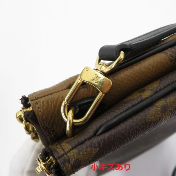 imgrc0099348069 Louis Vuitton Pochette Double Zip Monogram Giant Shoulder Bag Brown