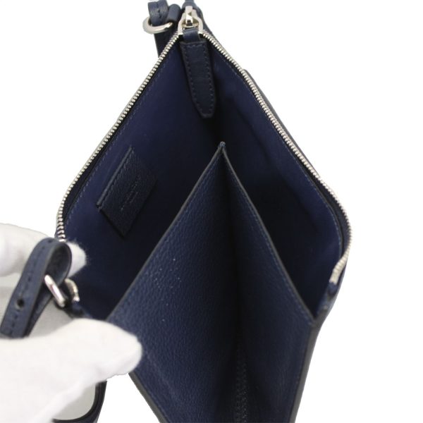 imgrc0113154684 Givenchy Antigona Crossbody Pouch Leather Bleu Nuit Navy Blue