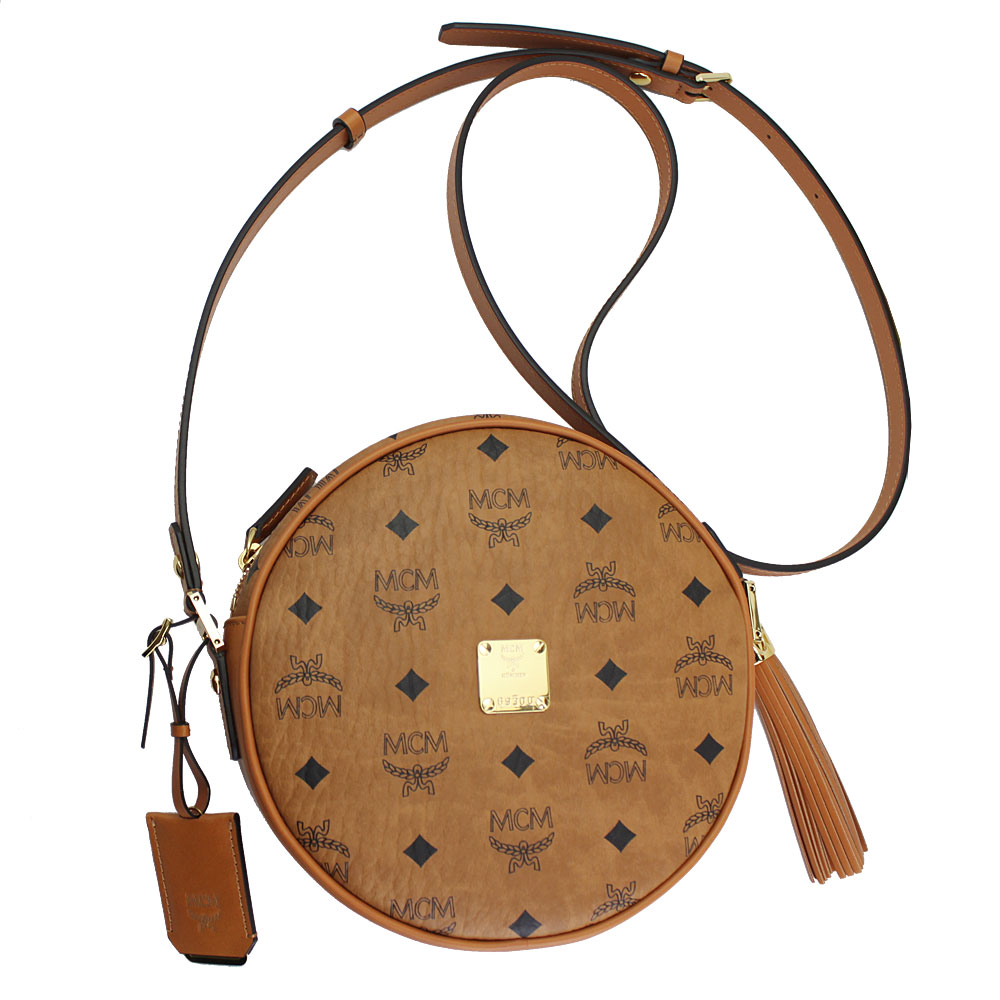 Mcm Crossbody Shoulder Bags Heritage Visetos Tambourine Bag jUSTBAG Justbag.Net