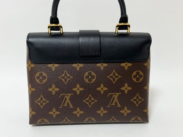 imgrc0115625629 Louis Vuitton Monogram Locky BB Handbag Shoulder Bag Black