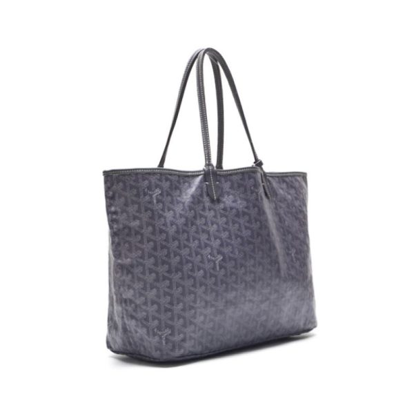 imgrc0126812147 Goyard Saint Louis PM Coated Canvas Tote Bag Shoulder Bag Gray