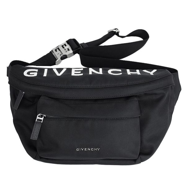 imgrc0143788713 Givenchy Body Bag Waist Bag Belt Bag Logo Embroidery Black