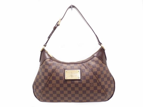 imgrc0181595274 Louis Vuitton Damier Ebene Thames GM One Shoulder Bag Brown