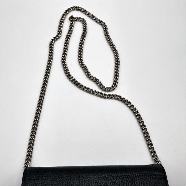 it1q8rtnkdcg 8 Gucci Dionysus Chain Shoulder Bag Black