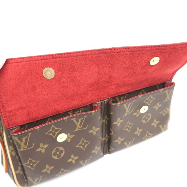 it319381 7 Louis Vuitton Monogram Vivacite Shoulder Bag Brown