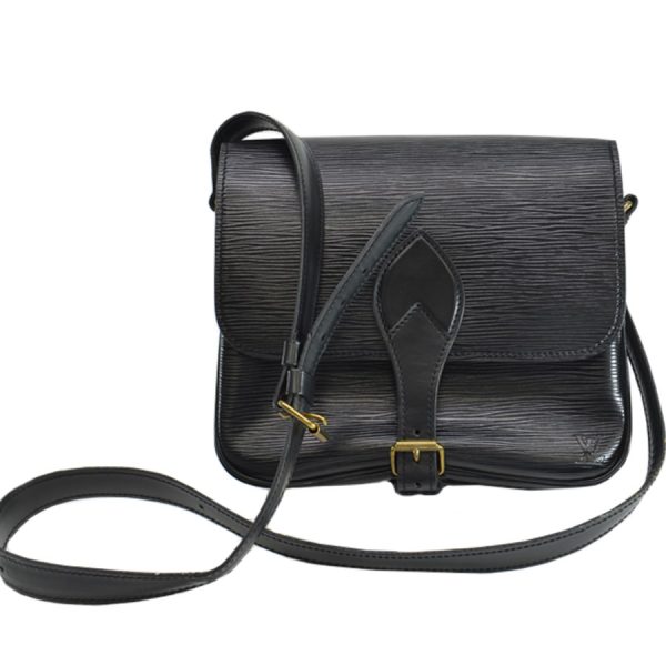 k10225a Louis Vuitton Epi Cartesiere Crossbody Shoulder Bag Noir