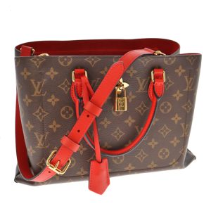 k21 6842 13 Louis Vuitton Monogram Speedy 25 Hand Bag Brown Gold Metal