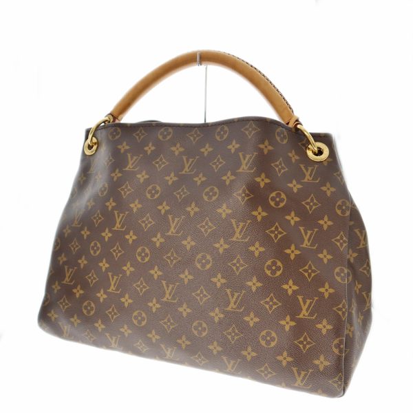 k22 3847 1 Louis Vuitton Artsy MM Handbag Monogram Canvas LV Brown