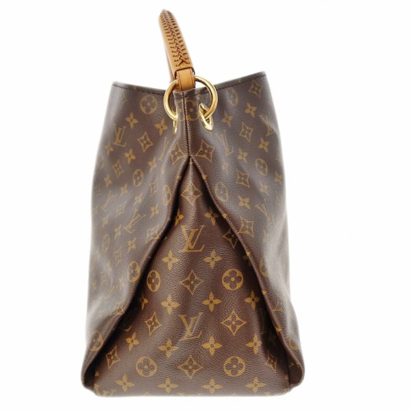 k22 3847 4 Louis Vuitton Artsy MM Handbag Monogram Canvas LV Brown