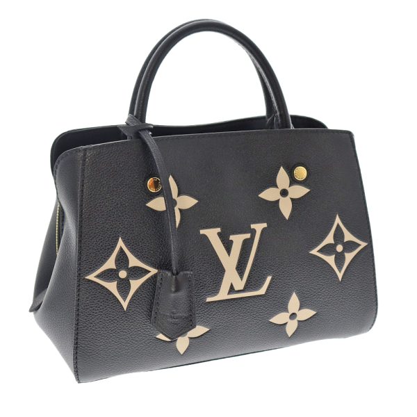 k22 728 LOUIS VUITTON Montaigne BB 2WAY Handbag Shoulder Bag