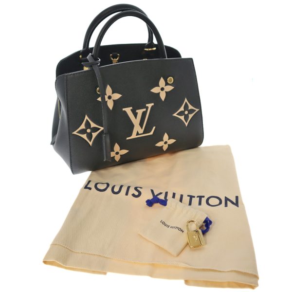 k22 728 15 LOUIS VUITTON Montaigne BB 2WAY Handbag Shoulder Bag