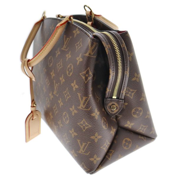 k23 2639 3 Louis Vuitton Grand Palais MM Monogram Handbag Brown