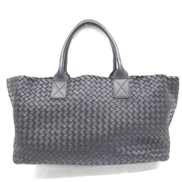 kr13421 3 Bottega Veneta Limited Edition Pouch Included Intrecciato Cabas MM Tote Bag Black