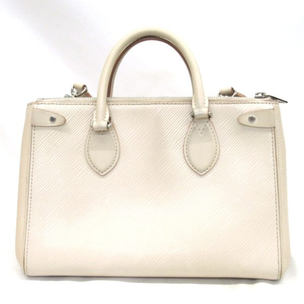 kr217261 2 Louis Vuitton 2 Way Epi Grenelle Tote PM Shoulder Bag White